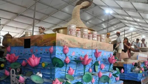 भारत पर्व महोत्सव में बिहार के सुपरफूड मखाना की झांकी ने बटोरी सुर्खियां, जमकर ली गई सेल्फियां