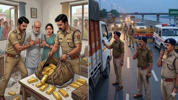 यूट्यूब से सीखी ठगी की ट्रिकः नकली कस्टम अफसर बन 14.90 किलो सोना लूटा